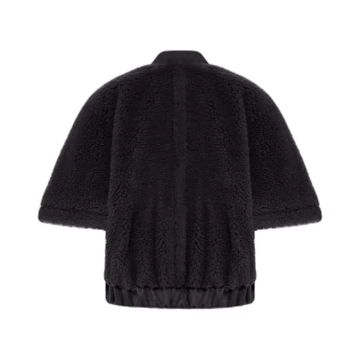 Max Mara Zip-Up Short-Sleeved Coat