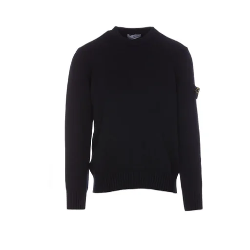 Stone Island Logo Patch Crewneck Jumper