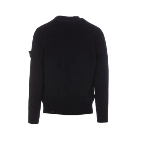 Stone Island Logo Patch Crewneck Jumper