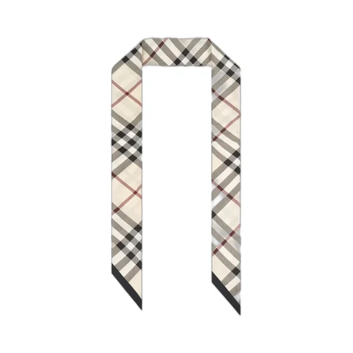 Burberry Checked Printed Scarf