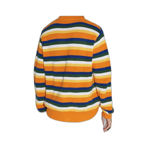 Horizontal-Stripe Polo Shirt