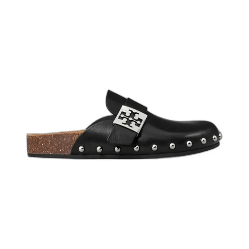 Tory Burch Stud Embellished Mules