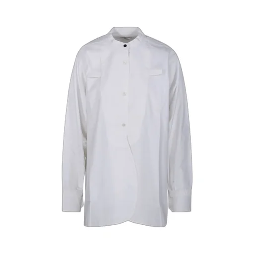 Round-Necked Button Shirt