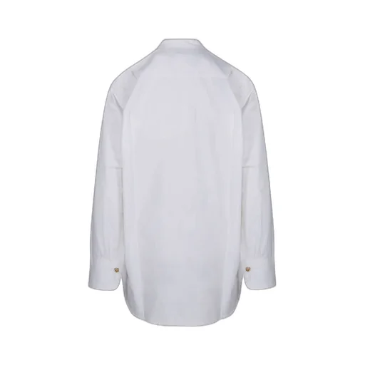 Round-Necked Button Shirt