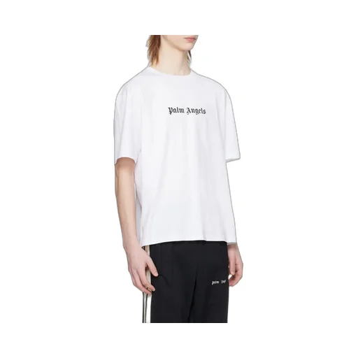Palm Angels Logo Printed Crewneck T-Shirt