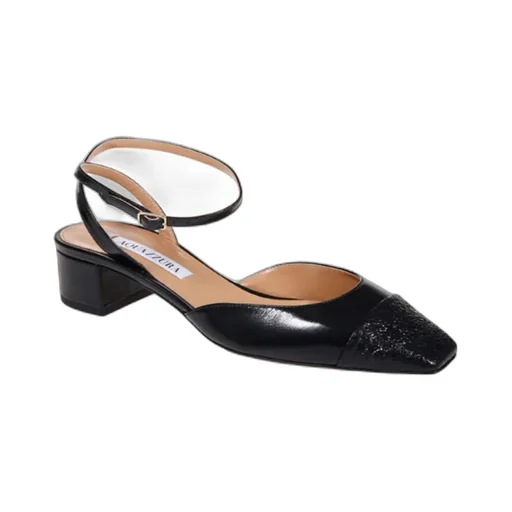 Aquazzura Two-Toned Square Toe Pumps