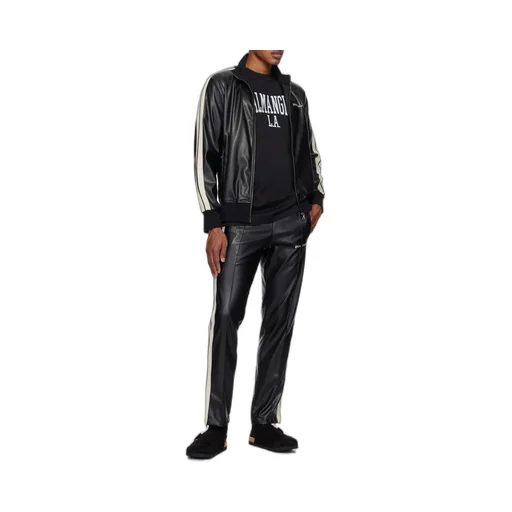 Palm Angels Logo Embroidered Side Stripe Detailed Track Pants