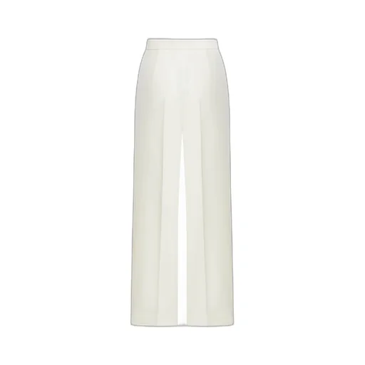 Max Mara High Waist Straight Leg Pants