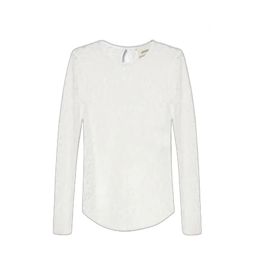 Isabel Marant Toyela Lace Crewneck Top
