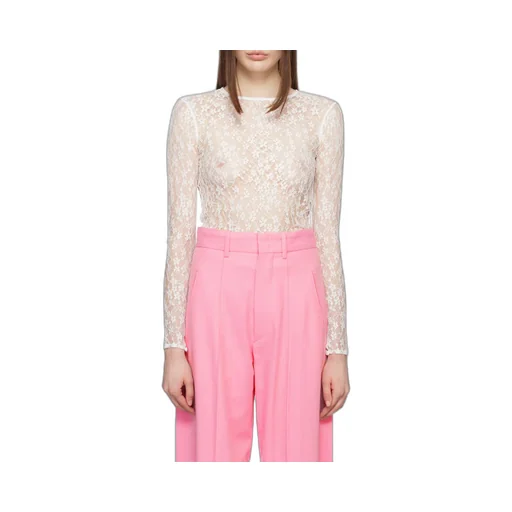 Isabel Marant Toyela Lace Crewneck Top