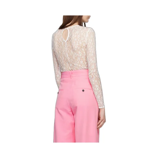 Isabel Marant Toyela Lace Crewneck Top