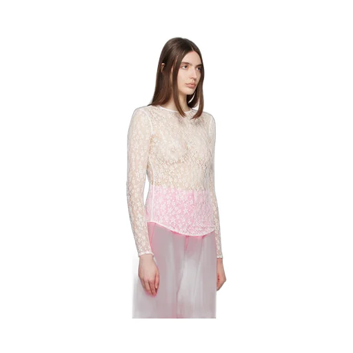 Isabel Marant Toyela Lace Crewneck Top