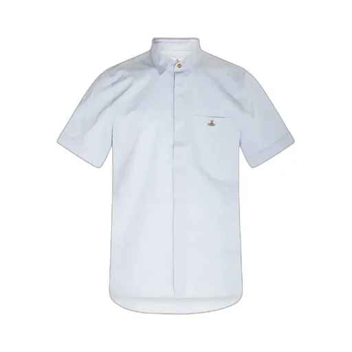 Vivienne Westwood Orb Embroidered Short-Sleeved Shirt