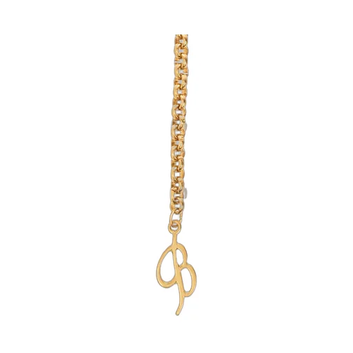 Logo-Charm Suspender Belt