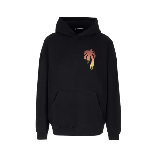 Palm Angels Palm Tree Printed Hoodie