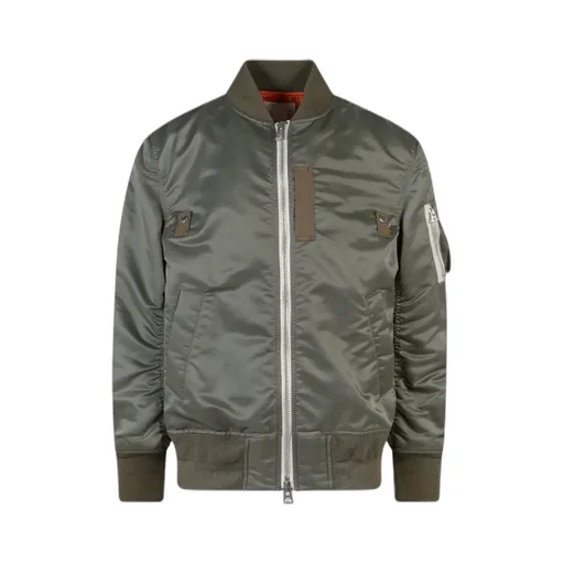 Sacai Zip-Up Bomber Jacket