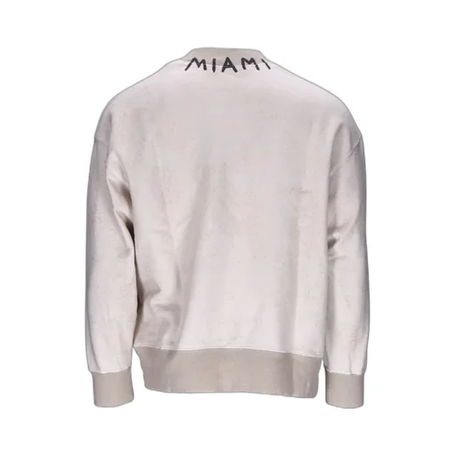 Palm Angels Logo Printed Crewneck Sweatshirt