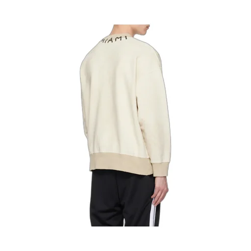 Palm Angels Logo Printed Crewneck Sweatshirt