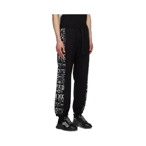 Logo-Print Cotton Track Pant