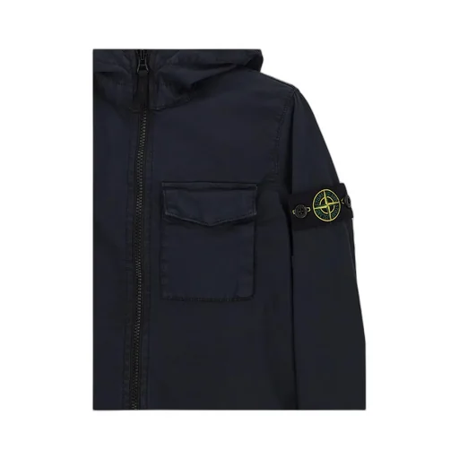 Crinkled Cotton-Jersey Hoodie Jacket