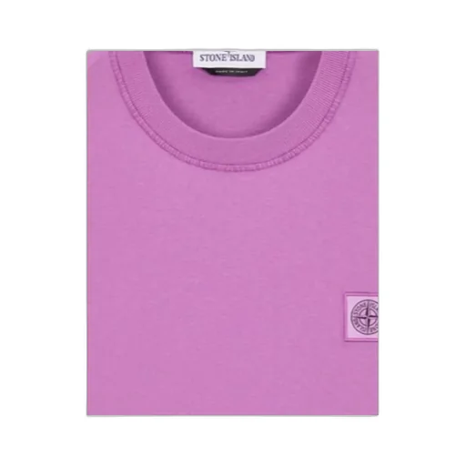 Fissato-Effect Logo Patch T-Shirt