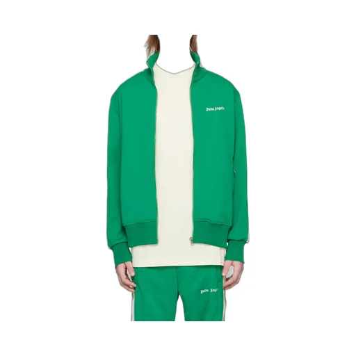 Palm Angels Logo Embroidered Zipped Track Jacket