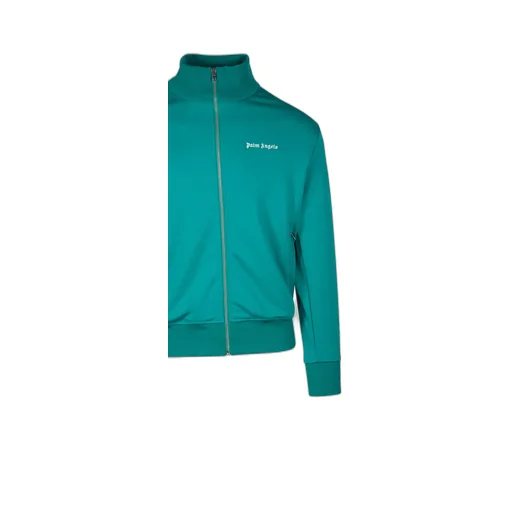 Palm Angels Logo Embroidered Zipped Track Jacket