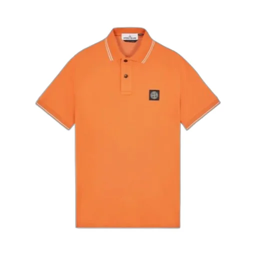 Compass-Patch Polo Shirt