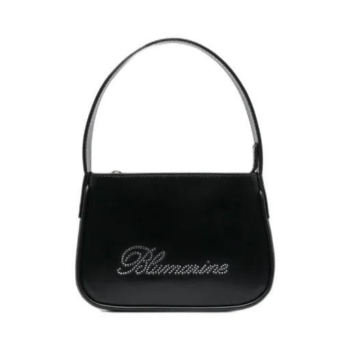 Blumarine Logo Embellished Top Handle Bag
