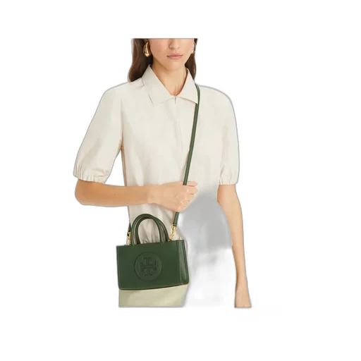 Tory Burch Ella Logo Patch Mini Tote Bag