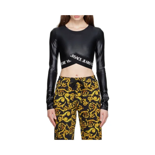 Logo-Underband Crop Top
