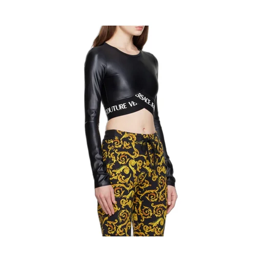 Logo-Underband Crop Top