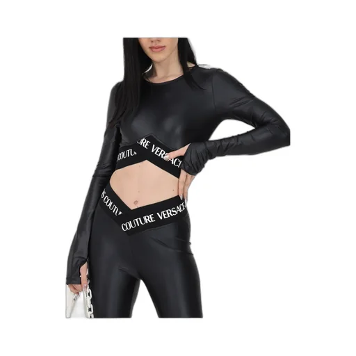 Logo-Underband Crop Top