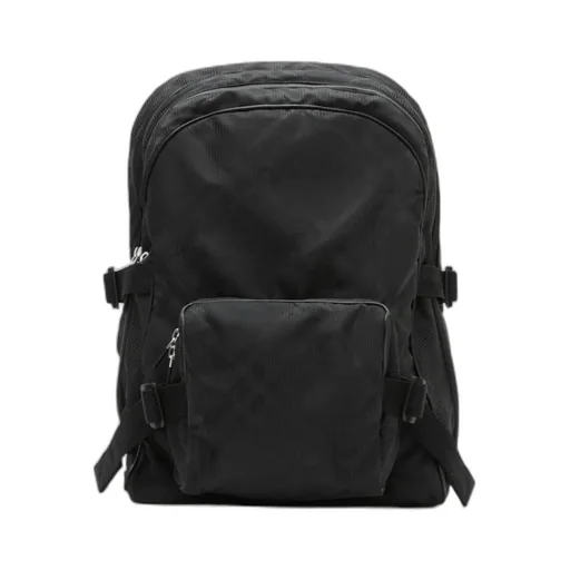 Burberry Check-Printed Jacquard Zipped Backpack