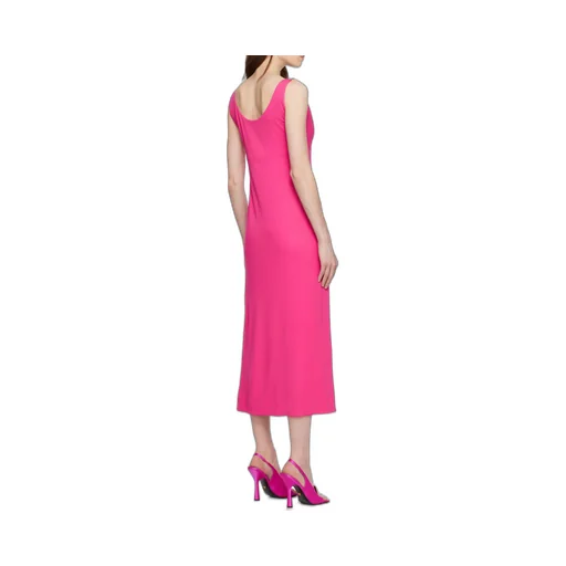 Medusa Plaque Midi Dress
