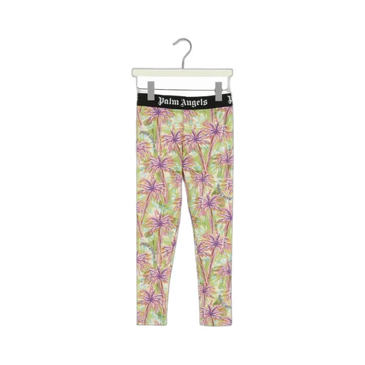 Printed Stretch-Jersey Leggings