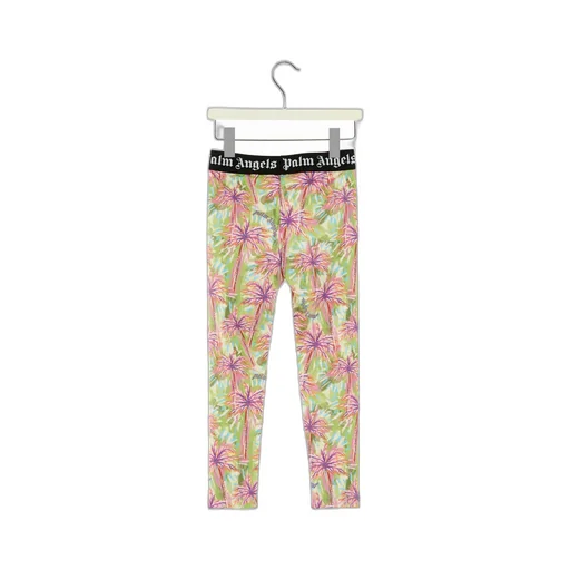Printed Stretch-Jersey Leggings