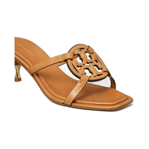 Tory Burch Miller Geo Slip-On Heeled Sandals