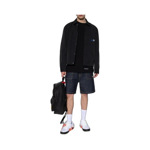 Off-White Scribble Diag Printed Crewneck T-Shirt