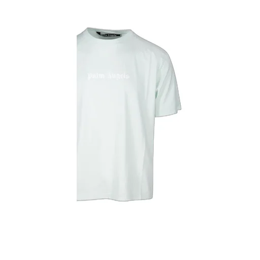 Palm Angels Logo Printed Crewneck T-Shirt
