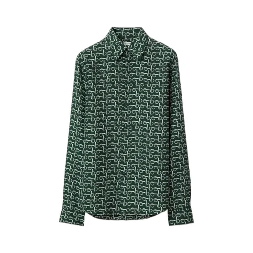 Burberry Monogram Printed Long Sleeved Shirt
