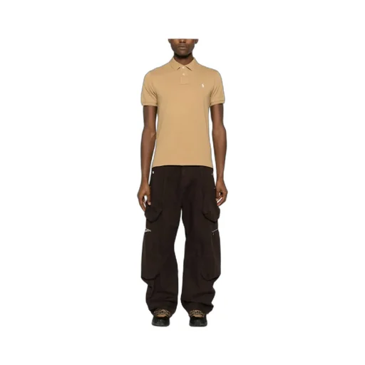 Pony-Embroidered Cotton Polo Shirt