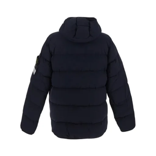 Stone Island Compass Patch Zip-Up Puffer Jacket