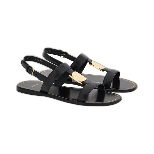 Salvatore Ferragamo Logo Engraved Sandals
