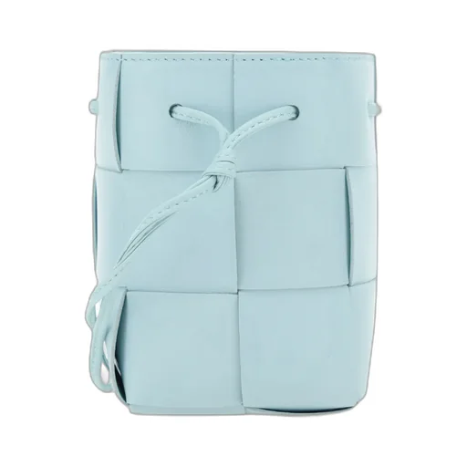 Mini Cassette Leather Bucket Bag