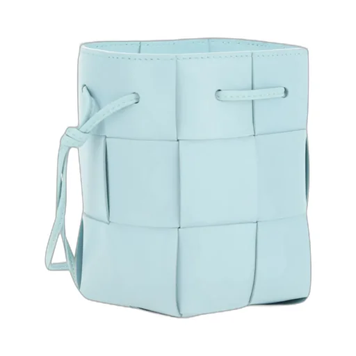 Mini Cassette Leather Bucket Bag