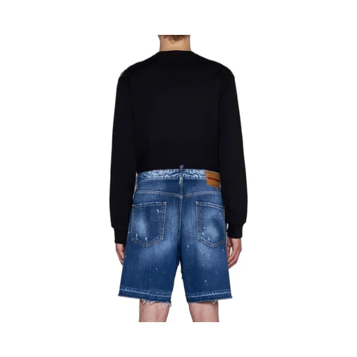 Dsquared2 Distressed Denim Shorts