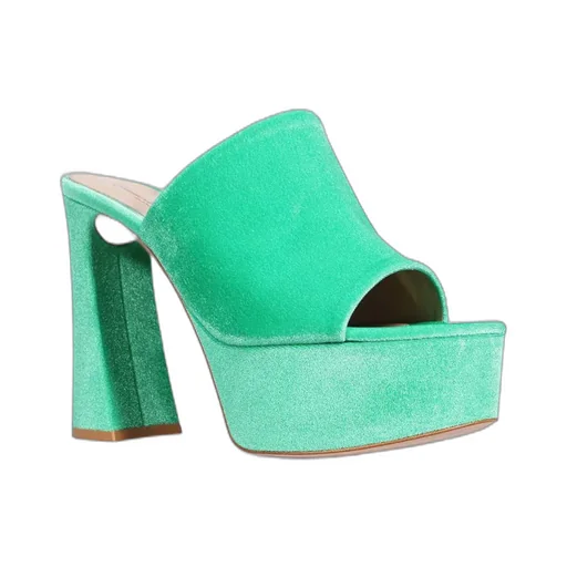 Holly 120Mm Satin Mules