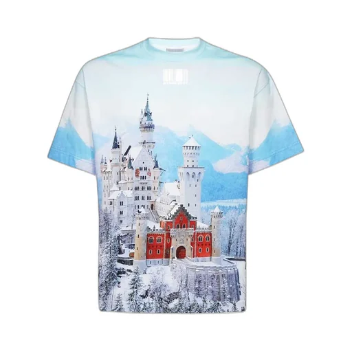 Winter Castle Print T-Shirt