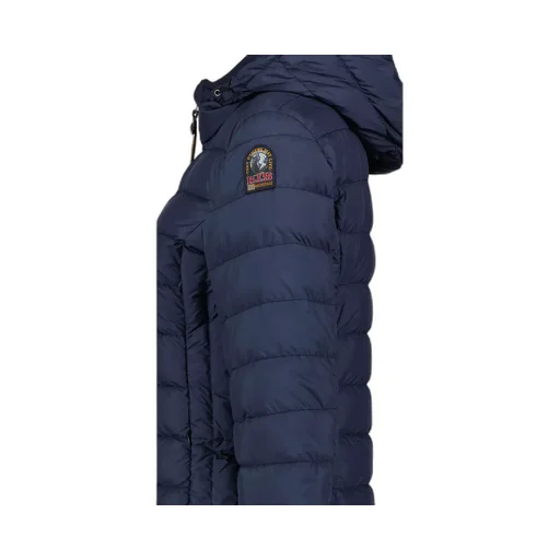 Long-Sleeved Hooded Down Jacket